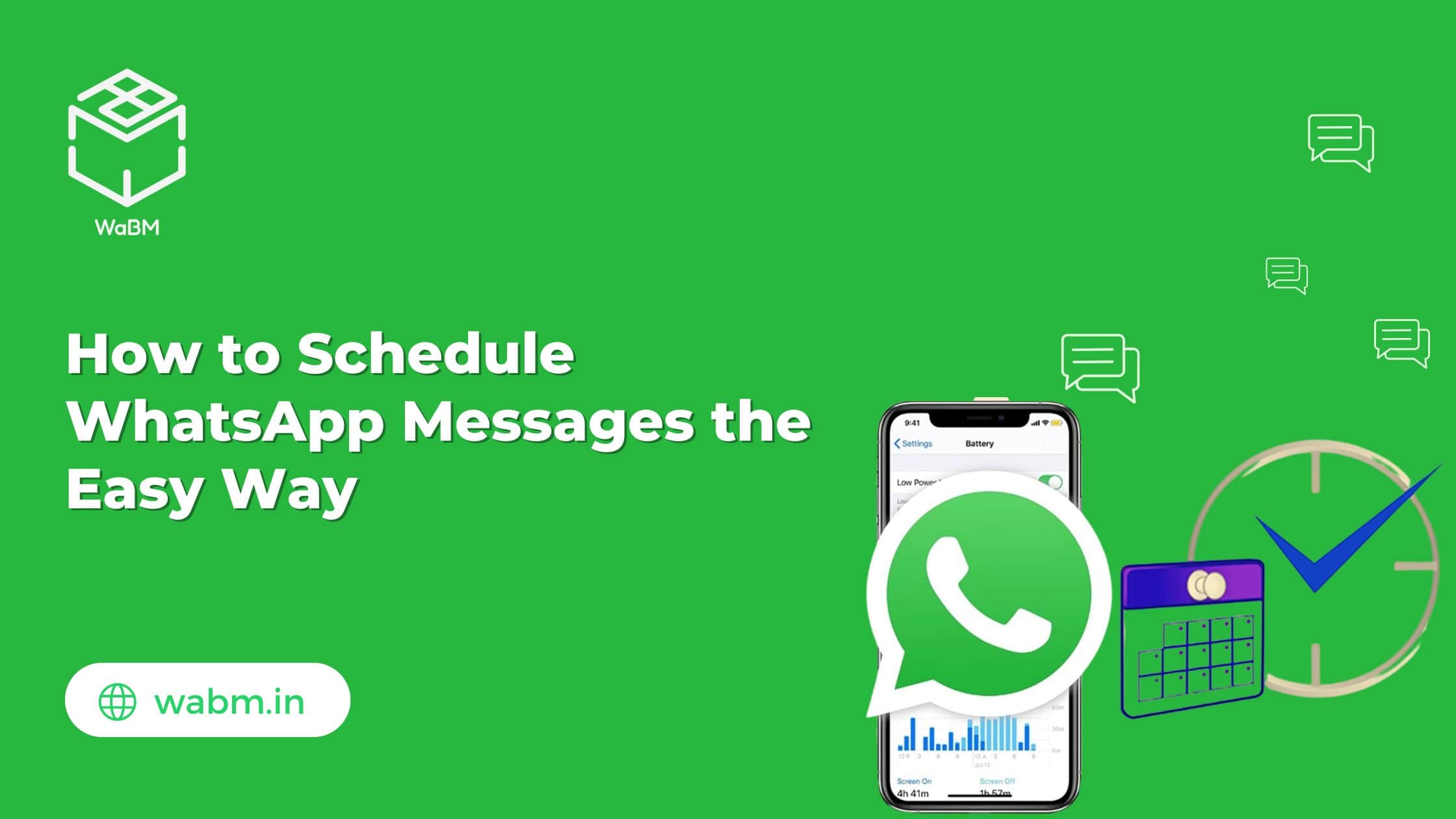Blogs 289 Schedule WhatsApp Messages