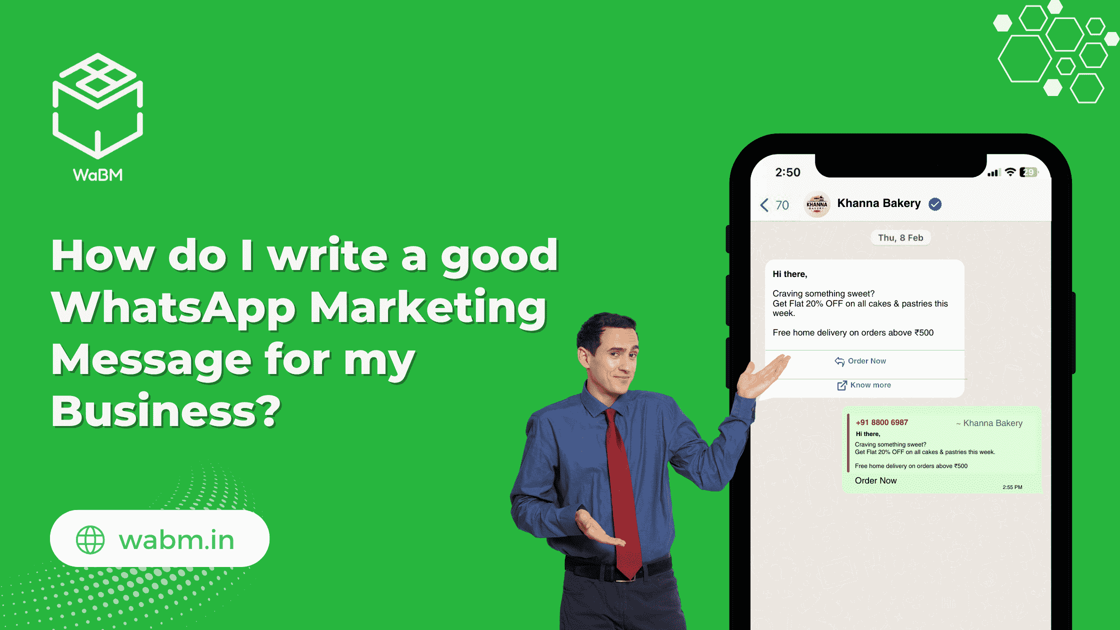 Blogs 300 WhatsApp Marketing Message