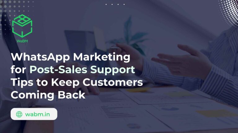 Sales Support, Whatsapp Marketing