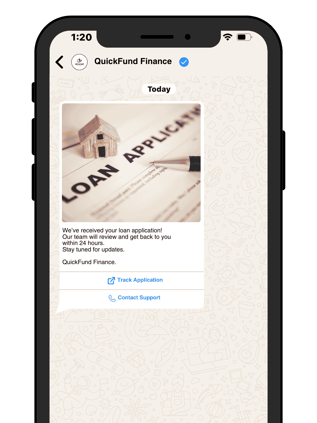 Loan Application Received